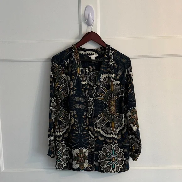 H&M Patterned Blouse - Picture 2 of 6